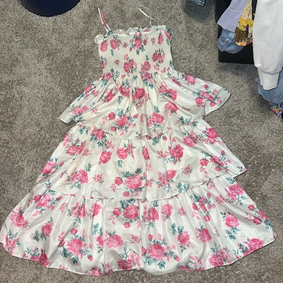 NWT LoveShackFancy Elise Smocked Tiered Dress Size XXS - Picture 7 of 12